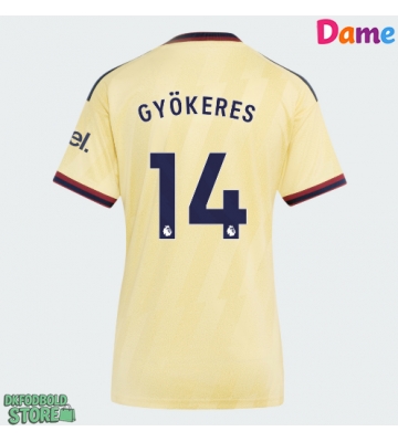 Arsenal Viktor Gyokeres #14 Replika Tredjetrøje Dame 2026-27 Kortærmet